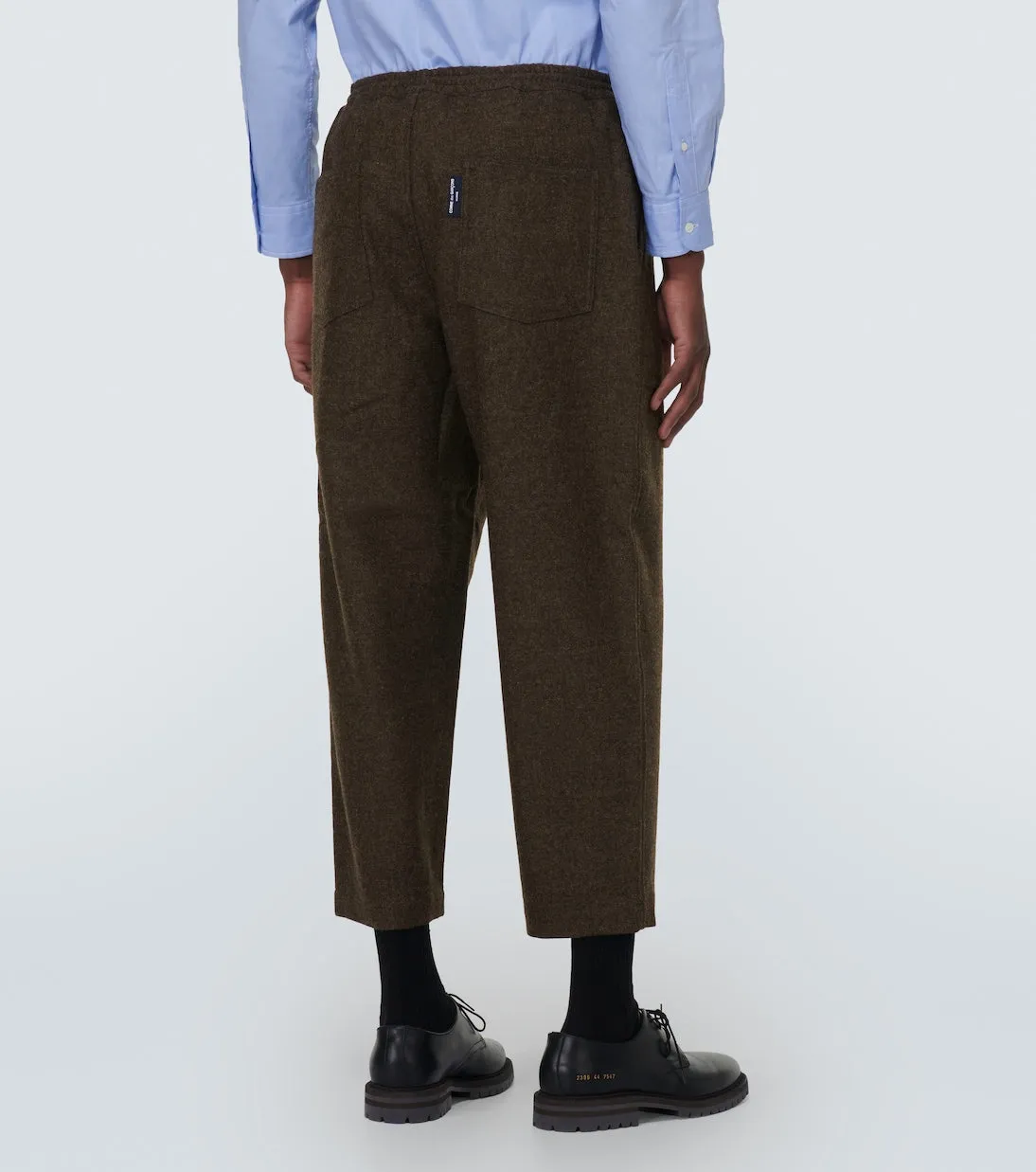 Comme Des Garçons Homme wool sweatpants, brown