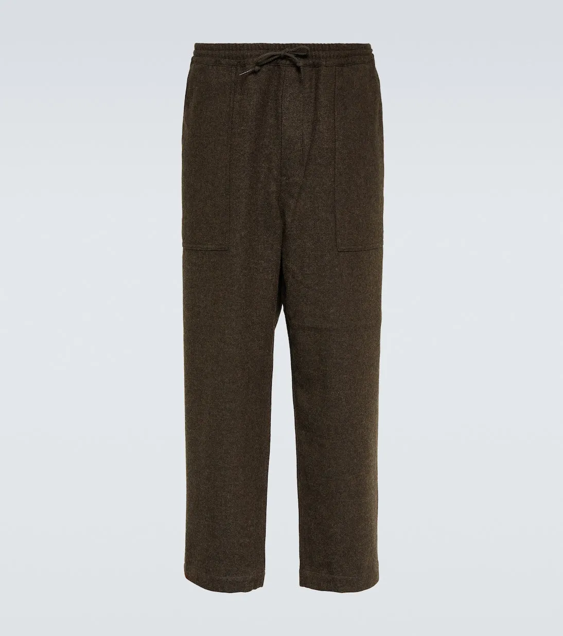 Comme Des Garçons Homme wool sweatpants, brown