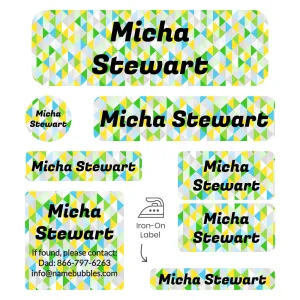 Crystal Prism Sleepaway Camp Labels Pack