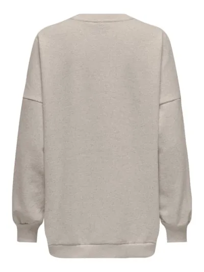 Daze Oversized Crewneck - Pumice Stone