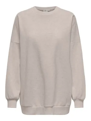 Daze Oversized Crewneck - Pumice Stone