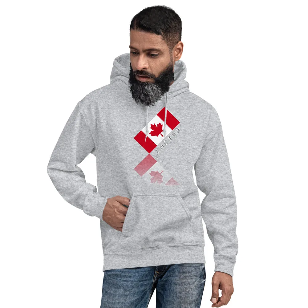 Elegant Maple Leaf Canada Unisex Heavy Blend Hooded Sweatshirt