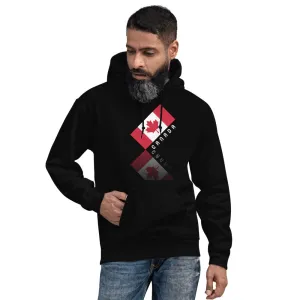 Elegant Maple Leaf Canada Unisex Heavy Blend Hooded Sweatshirt