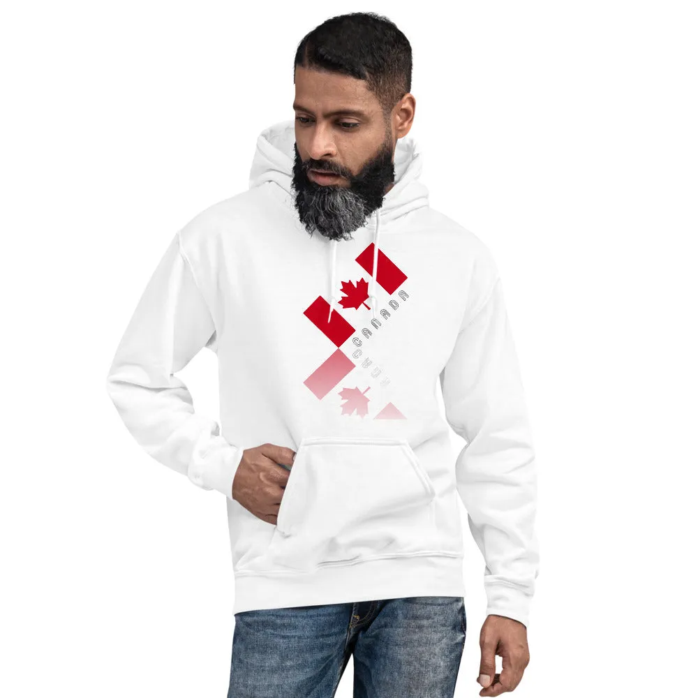 Elegant Maple Leaf Canada Unisex Heavy Blend Hooded Sweatshirt