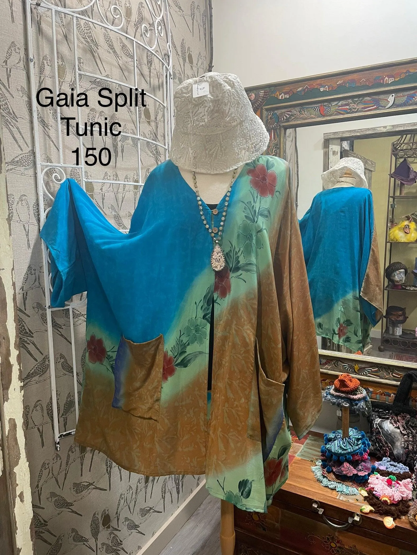 Gaia Split Tunic #150 by Kantha Bae