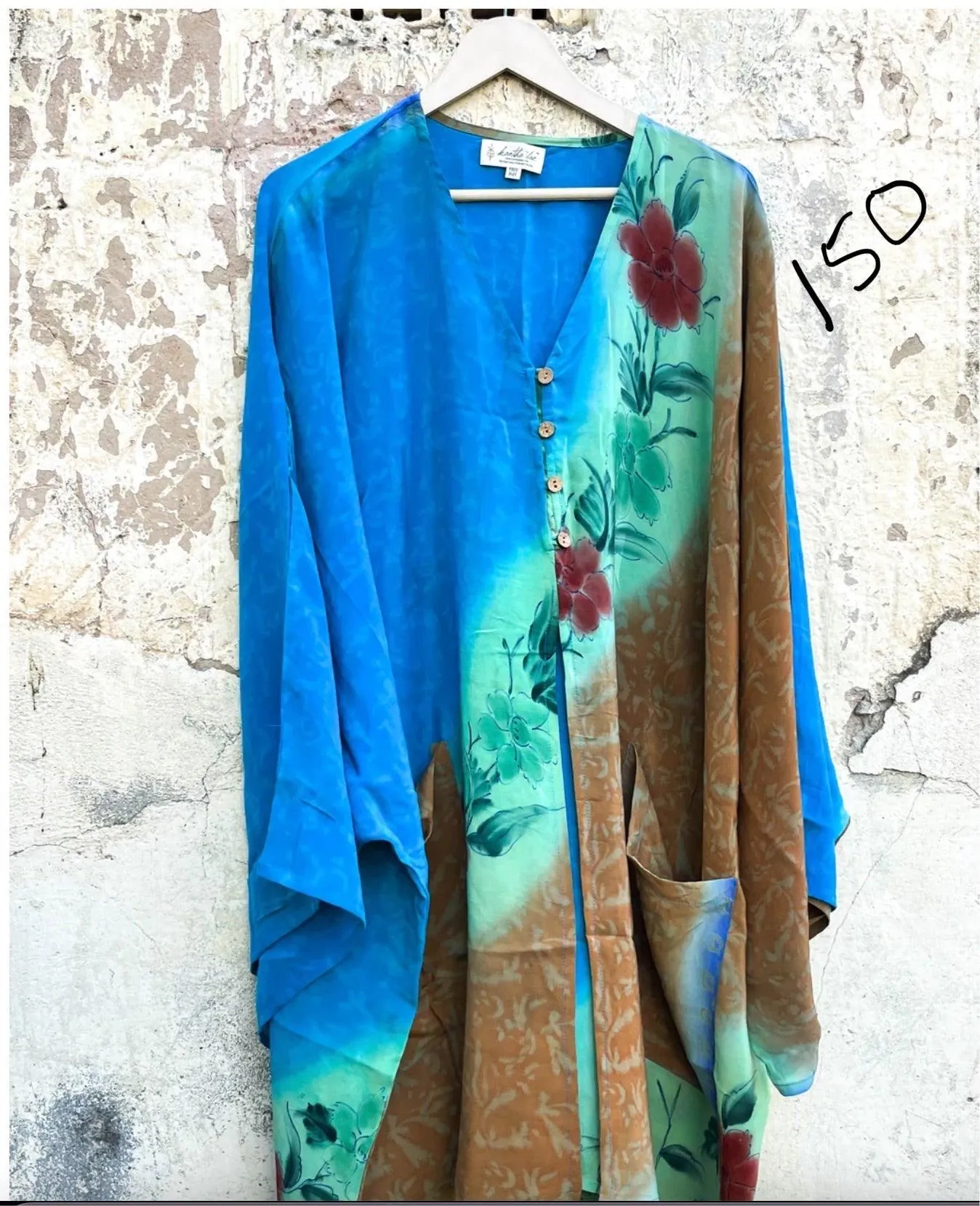 Gaia Split Tunic #150 by Kantha Bae