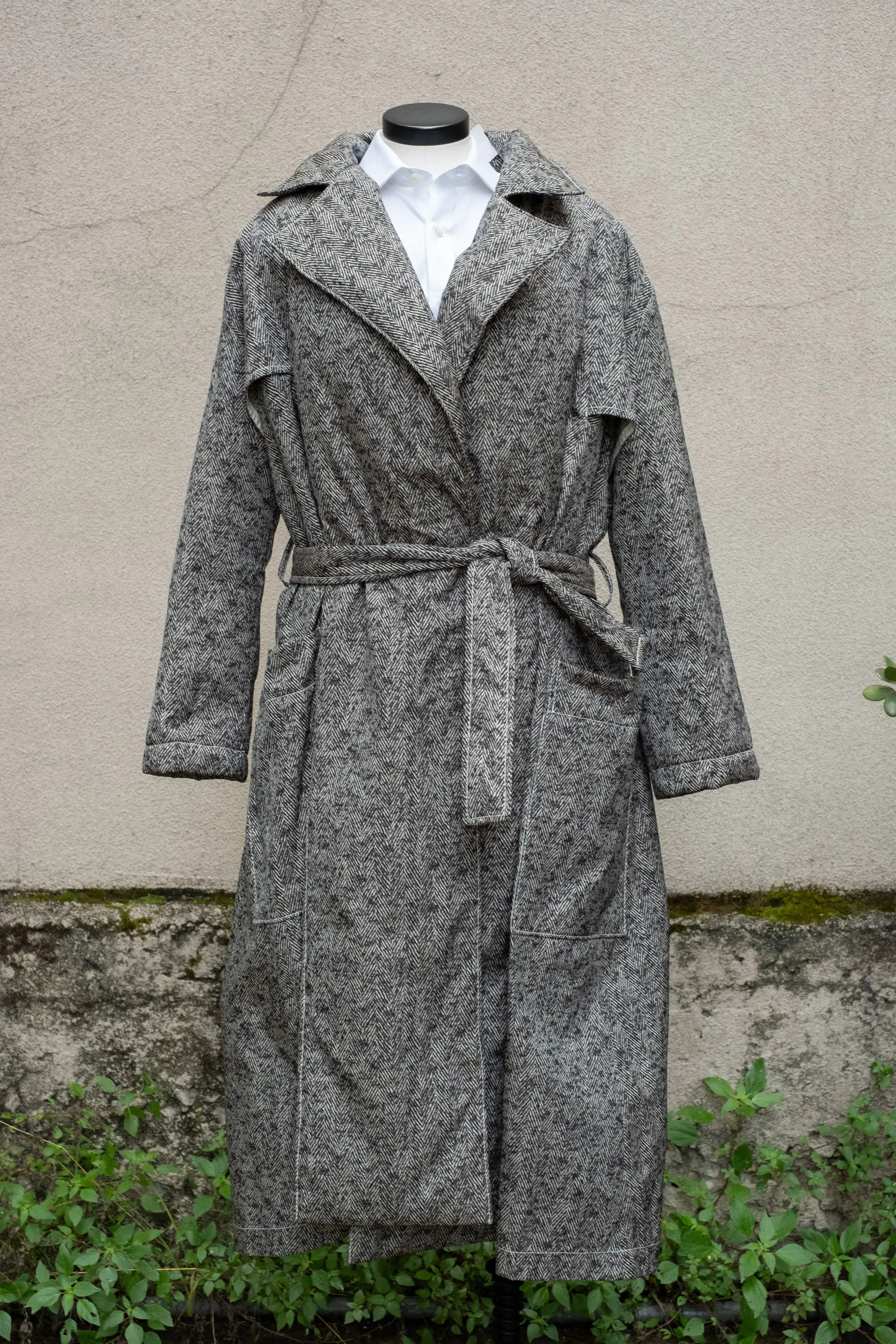 Hache Chevron Coat