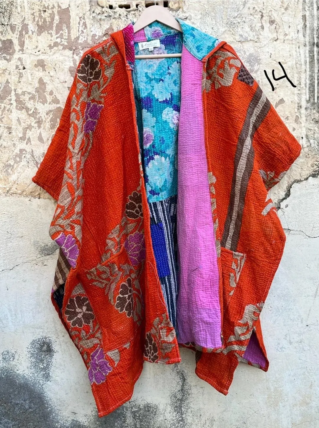 Kantha Coat #14 by Kantha Bae