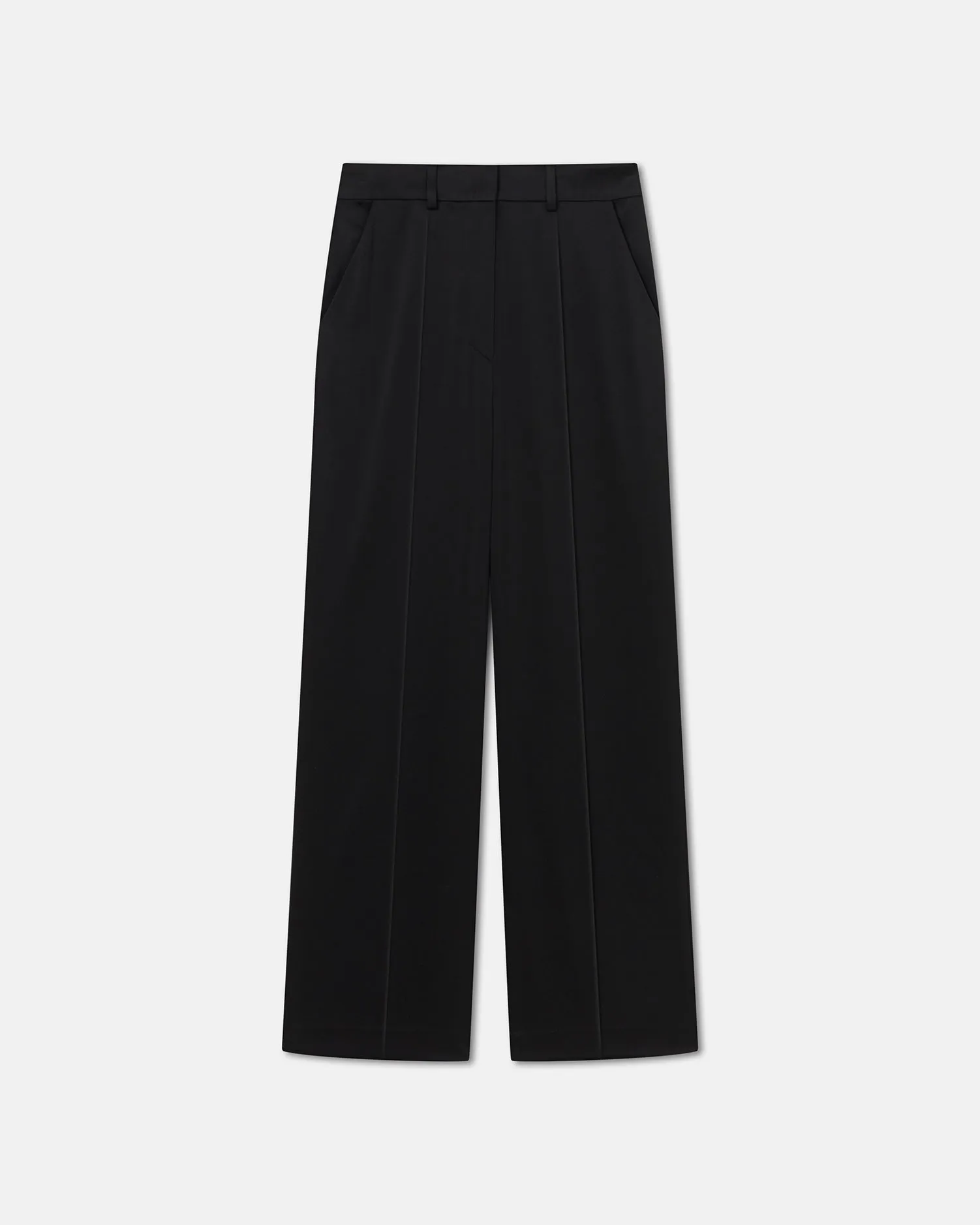 Lanai - Tailored Tech-Satin Pants - Black