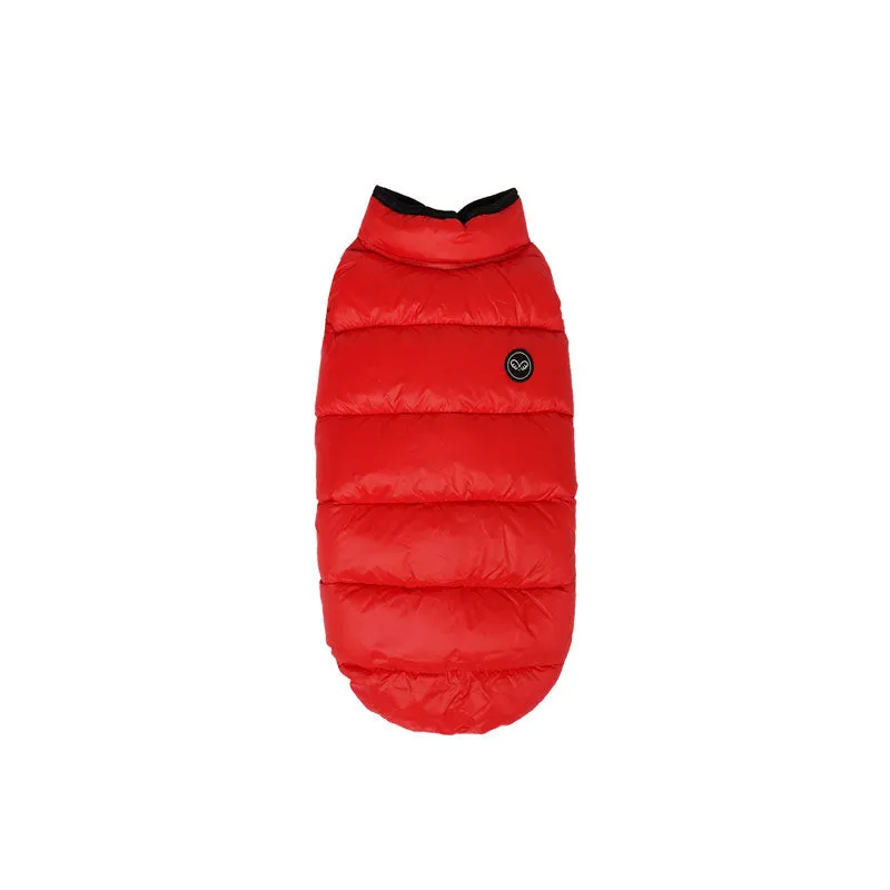 lightweight padding vest for dachshund - red - xl left!