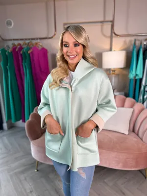 Lucia Light Mint Jacket