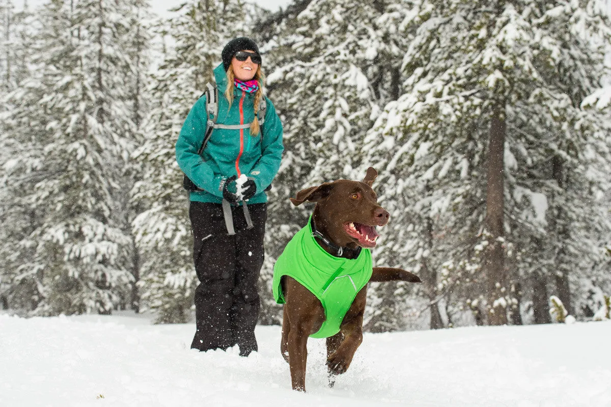 Quinzee™ Meadow Green - Warm Insulated Dog Jacket