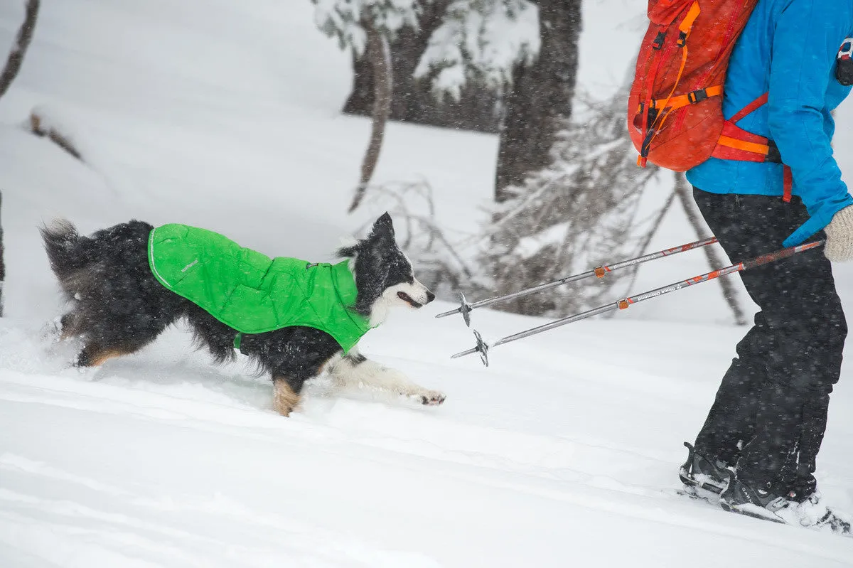 Quinzee™ Meadow Green - Warm Insulated Dog Jacket