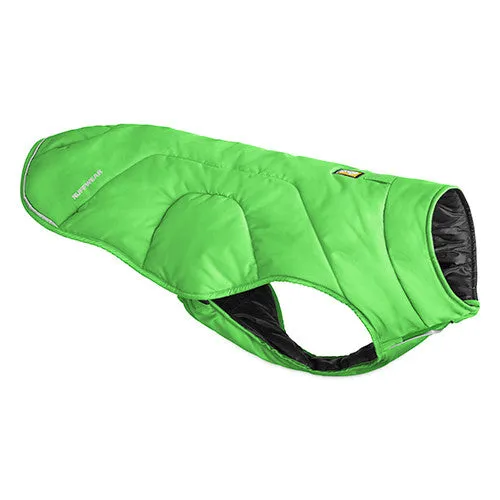 Quinzee™ Meadow Green - Warm Insulated Dog Jacket