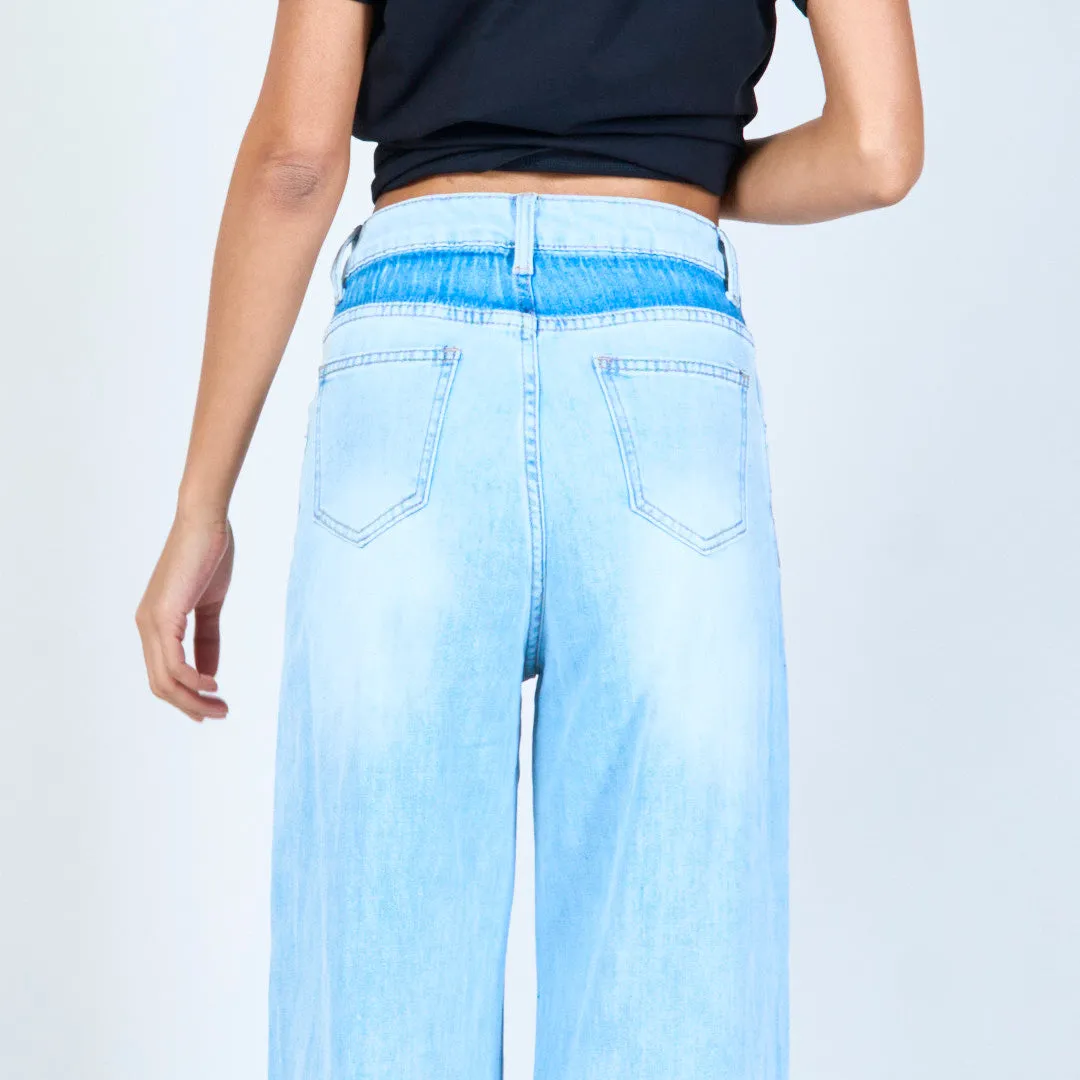 Relaxed-fit denim jeans wholesale