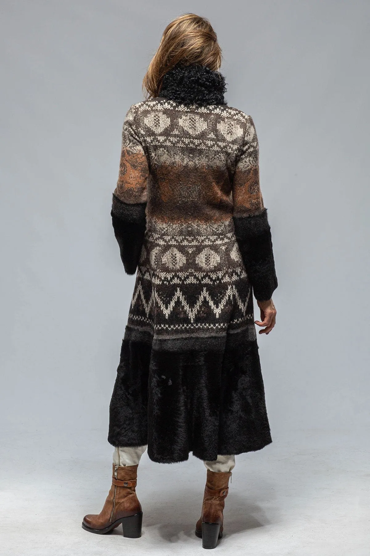 Sawatch Navajo Knit/Shearling Coat