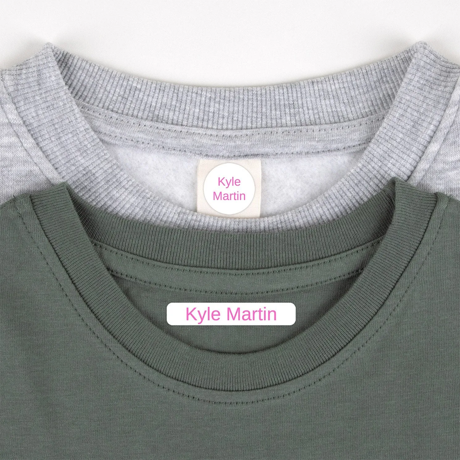 Simple Camp Clothing Labels Pack