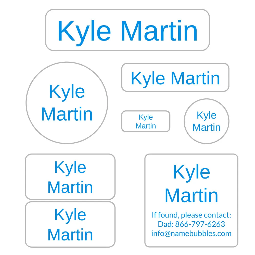 Simple Mega Daycare Labels Pack