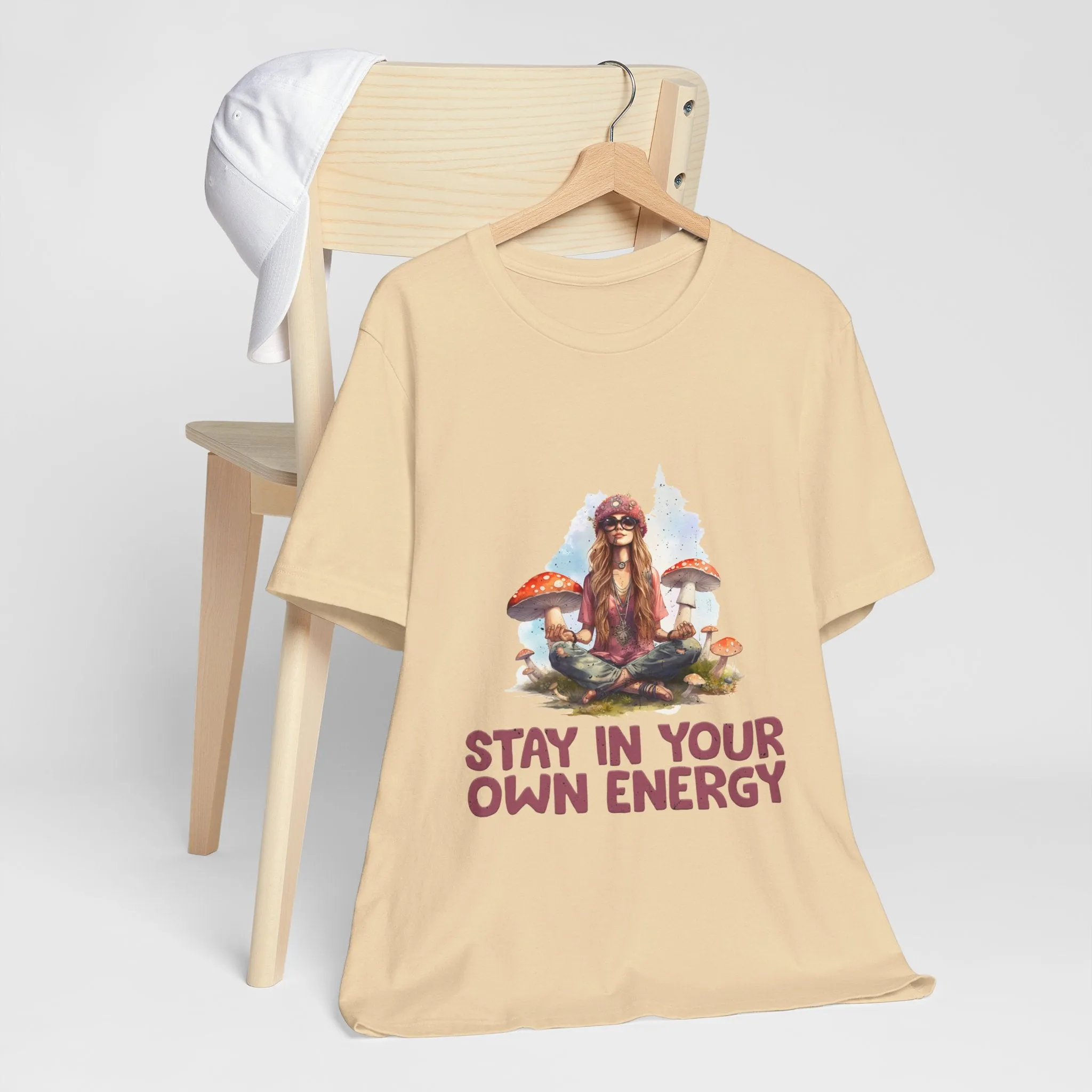 Stay In Your Own Energy Tee - Soft, Stylish, and Uplifting