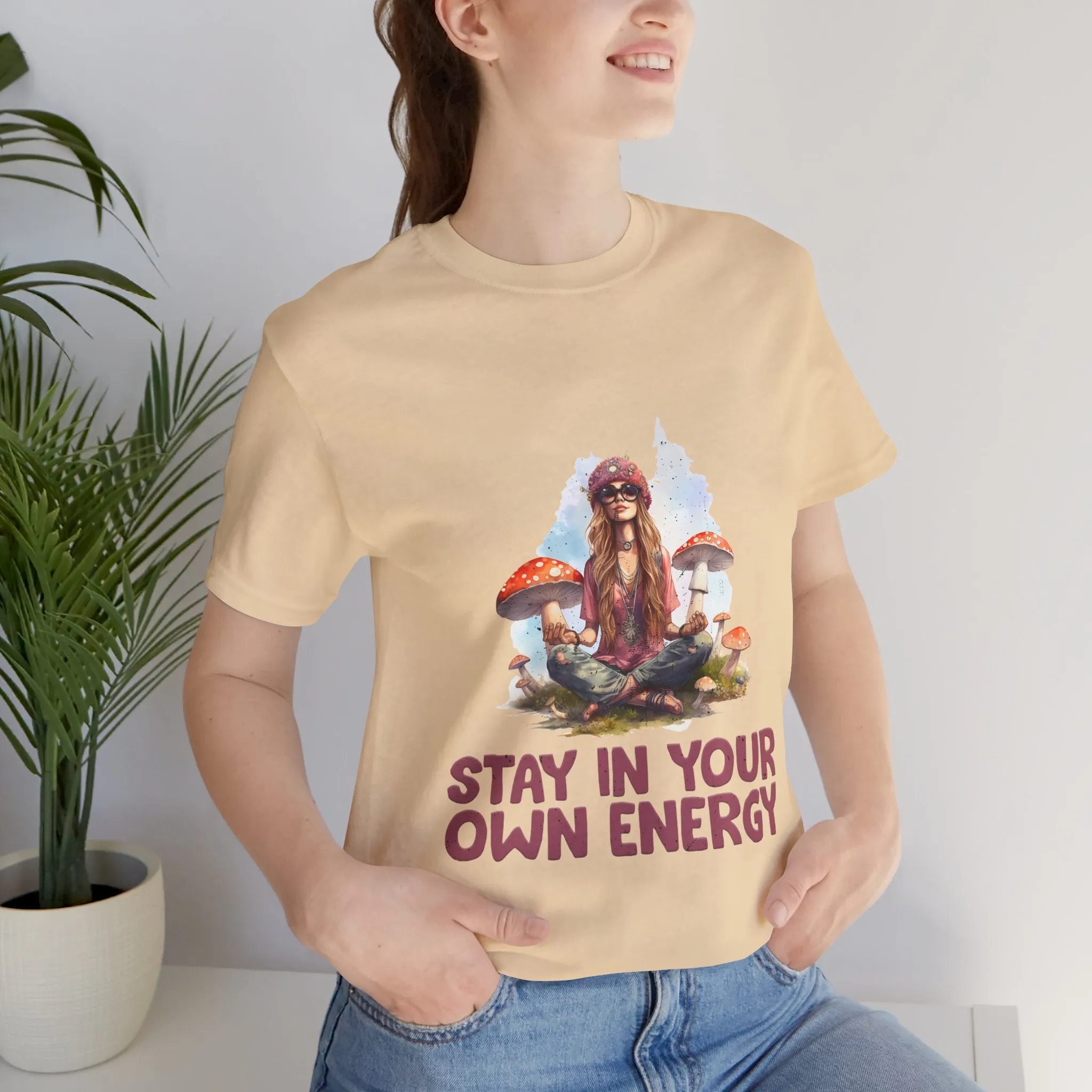 Stay In Your Own Energy Tee - Soft, Stylish, and Uplifting