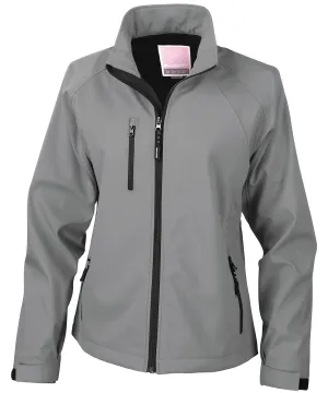 Womens baselayer softshell jacket | Silver Grey