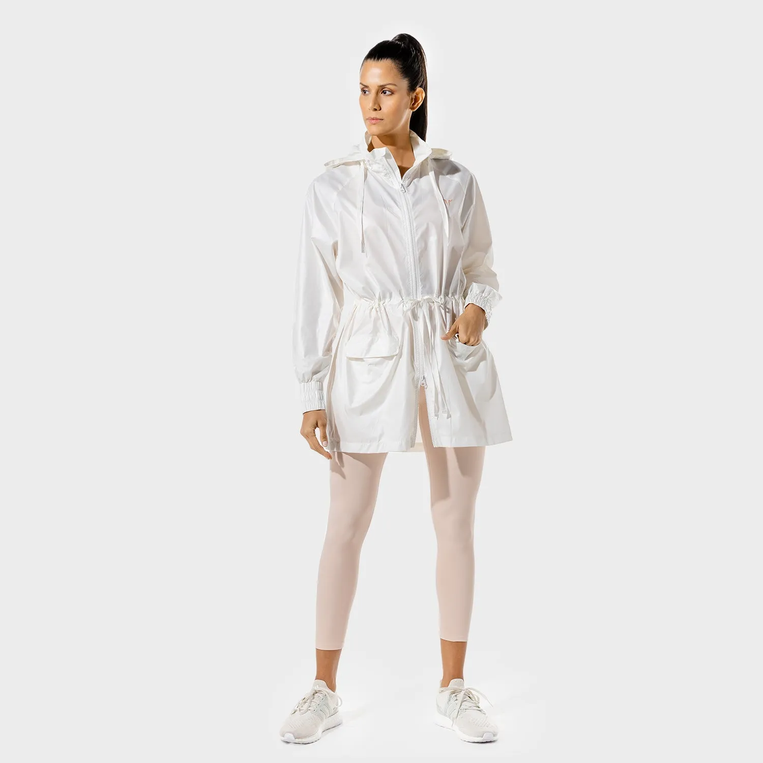 Women's Fitness - Long Jacket - Blanc De Blanc