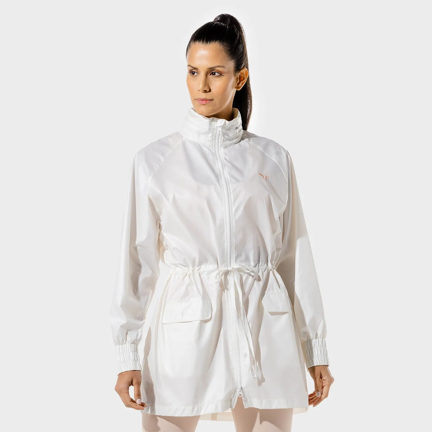 Women's Fitness - Long Jacket - Blanc De Blanc