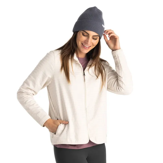 Womens Gridback Fleece Jacket