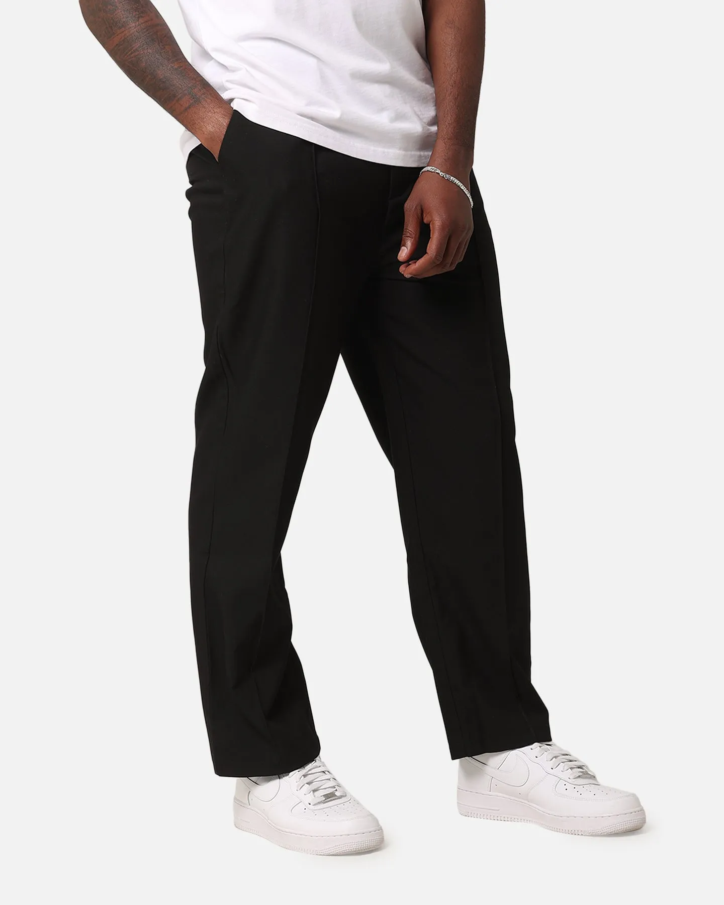 XXIII Creased Tailored Pants Black