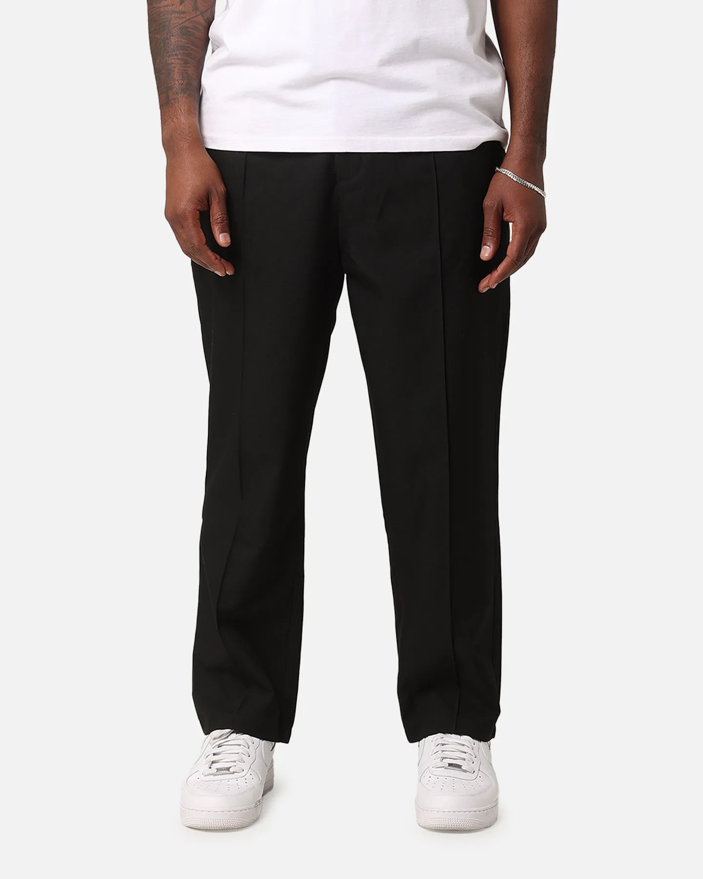 XXIII Creased Tailored Pants Black