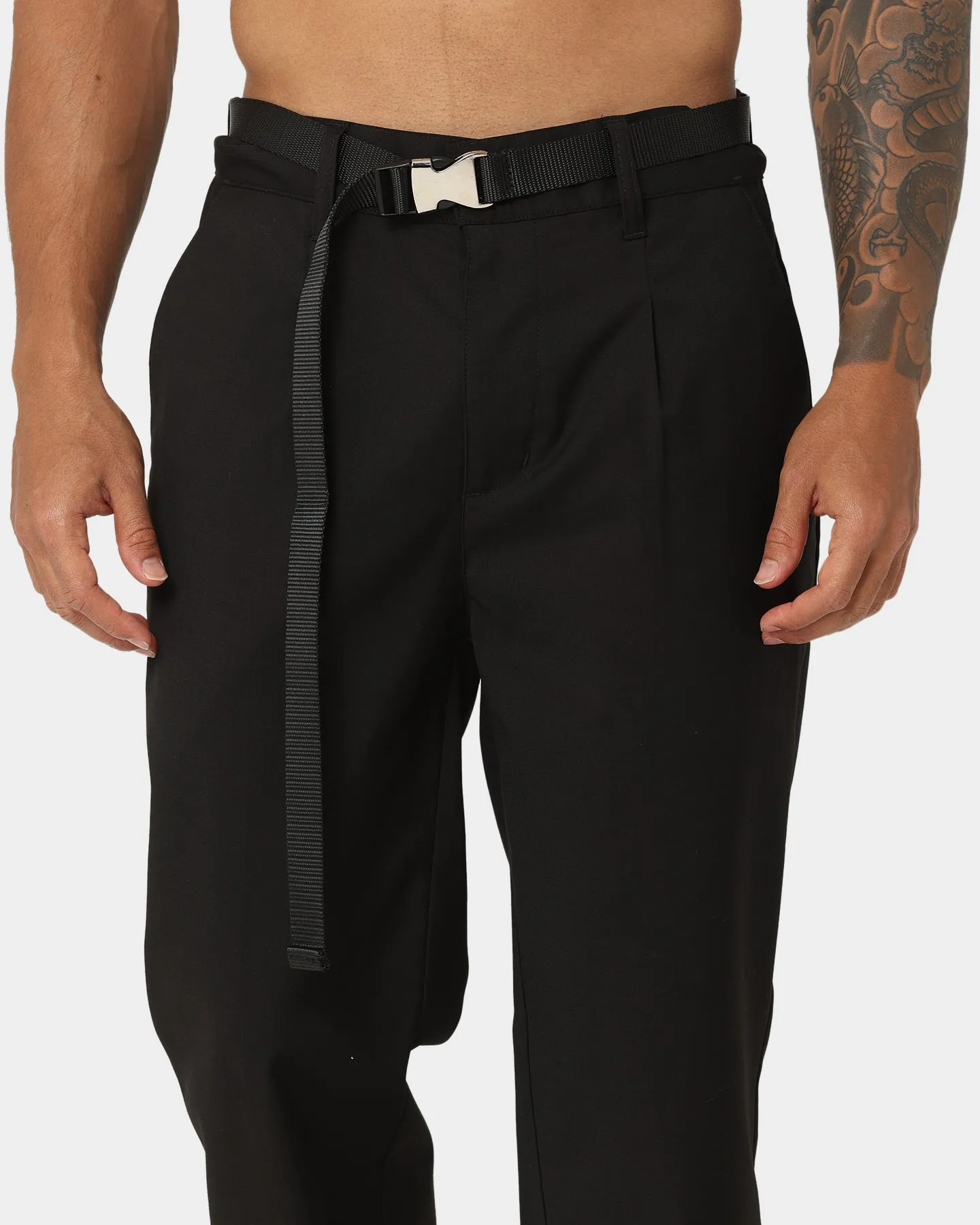 XXIII Tailored Split Pants Black