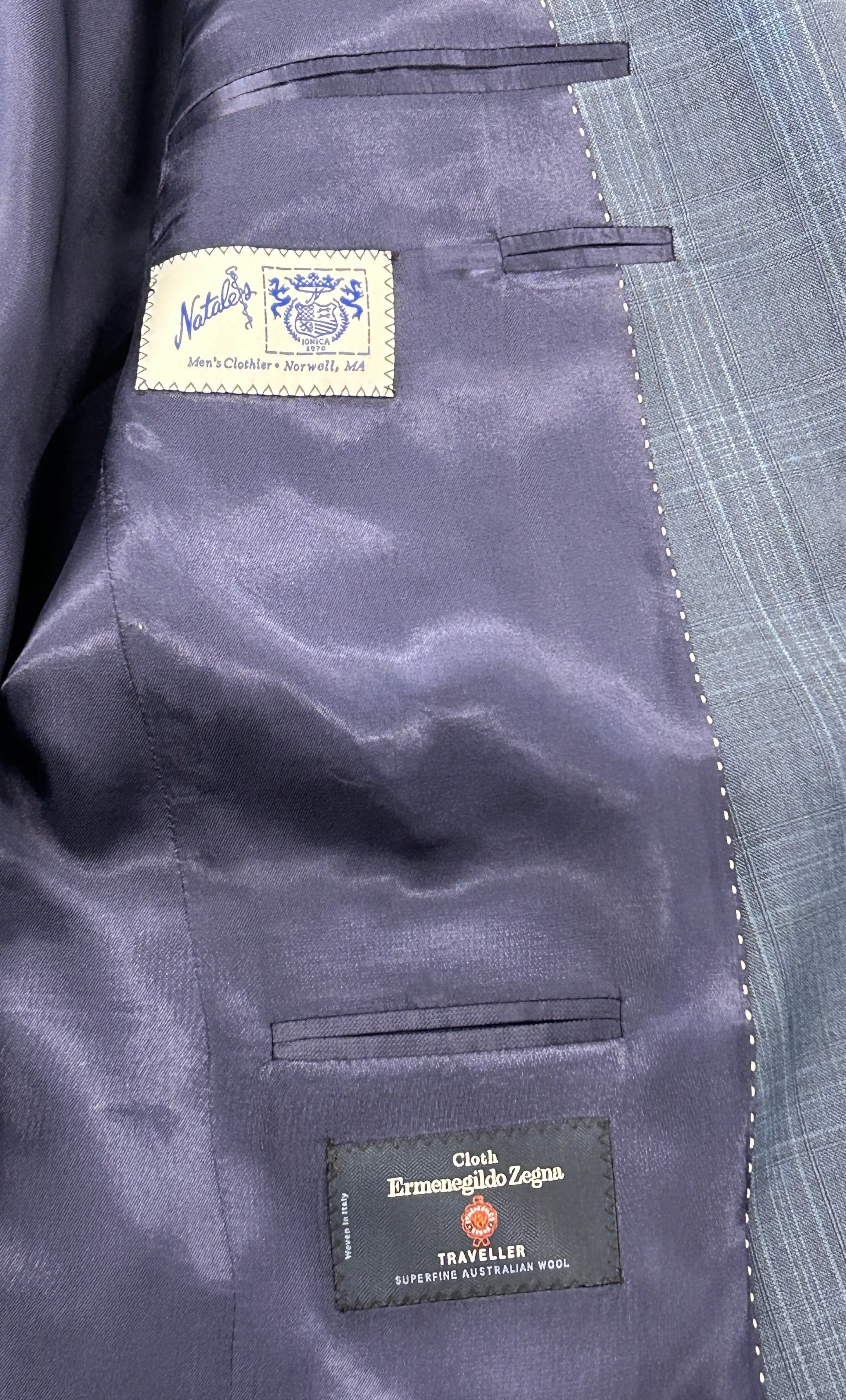 ZEGNA WINDOWPANE SUIT